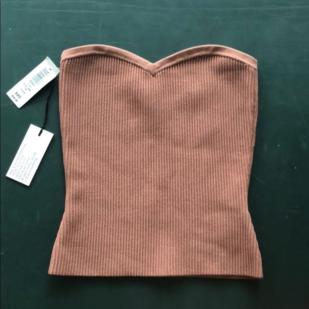 Mocha strapless Bandeau